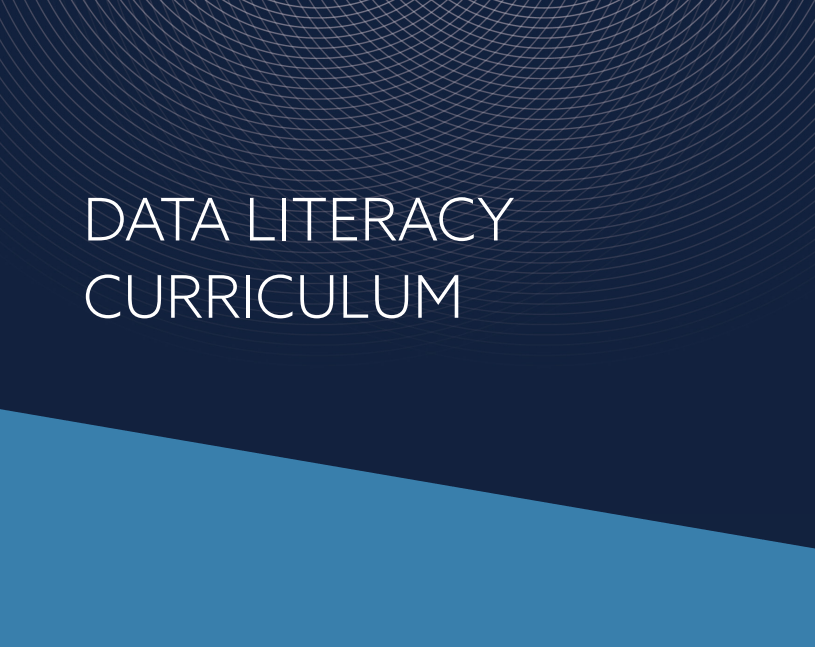 Data Literacy Curriculum cover page